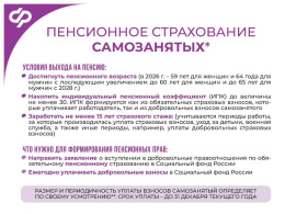 Пенсионное страхование самозанятых